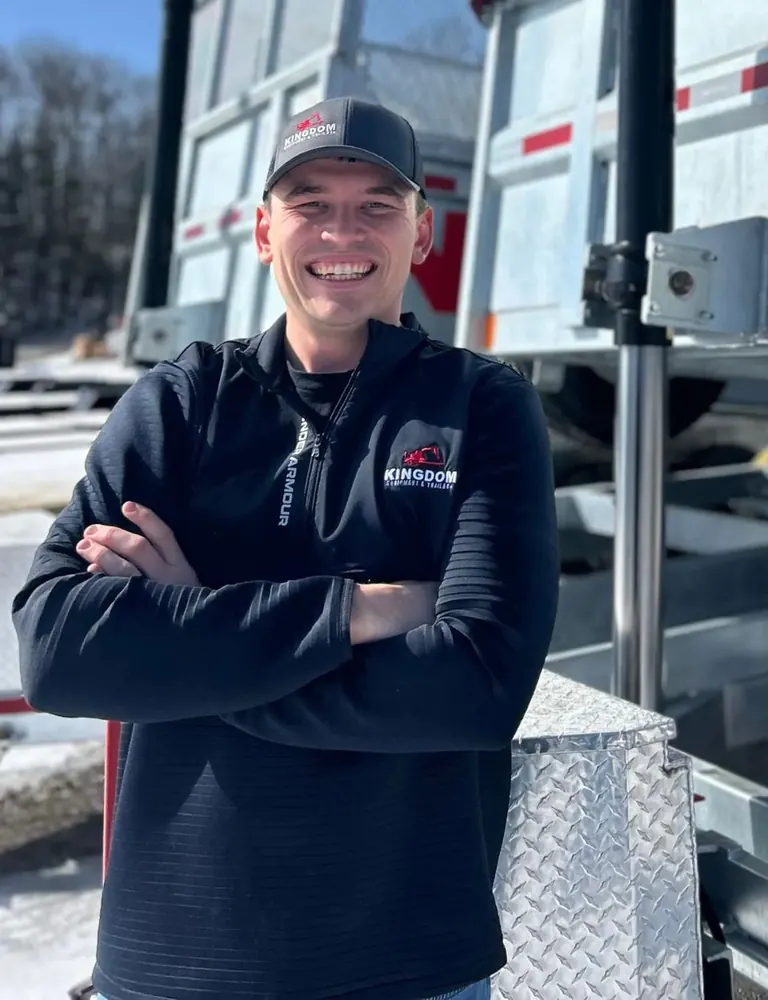 Jack Beauparlant, Owner & Manager of Kingdom Equipment & Trailers in Danville, VT