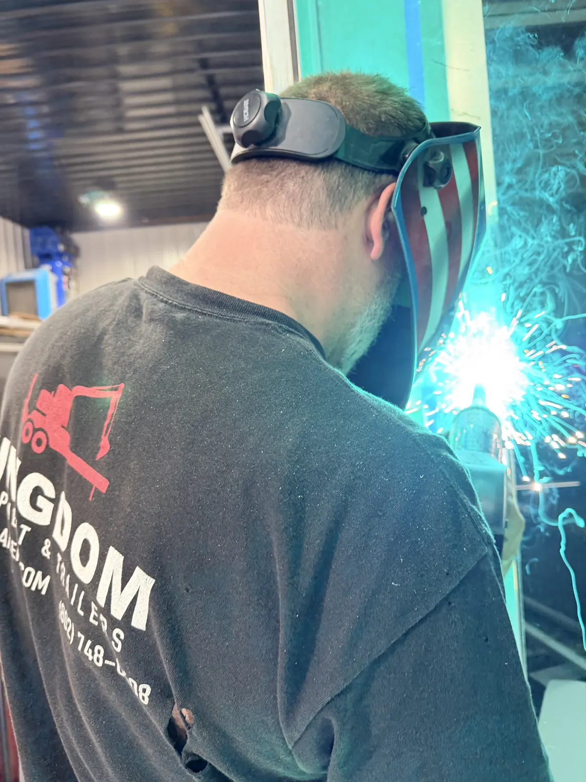 Trailer Welding and Repair at Kingdom Equipment & Trailers in Danville, VT